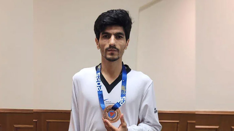  پاکستان کے ہارون خان نے فجیرہ اوپن تائیکوانڈو چیمپئن شپ میں کانسی کا تمغہ جیت لیا
