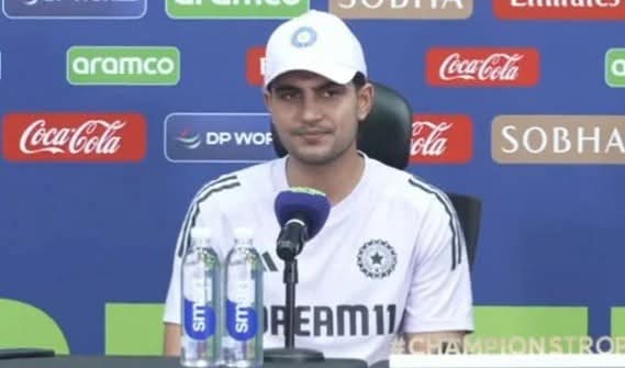 کیویز کے ساتھ فائنل کھیلنے کے لیے دباؤ تو ہے ; شبمن گل