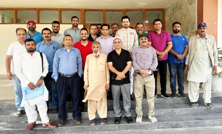 پاکستان اسپورٹس رائٹرز فیڈریشن کی رسجا کے نو منتخب عہدیداروں کو مبارکباد