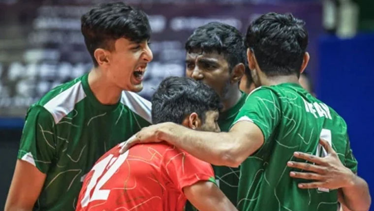 پاکستان نے ایشین انڈر 16 والی بال چیمپئن شپ کے سیمی فائنل میں جگہ بنا لی