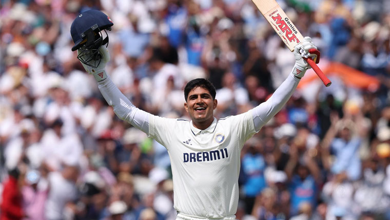 انگلینڈ کیخلاف ڈبل سنچری، شبمن گل نے کئی ریکارڈ اپنے نام کر لیے