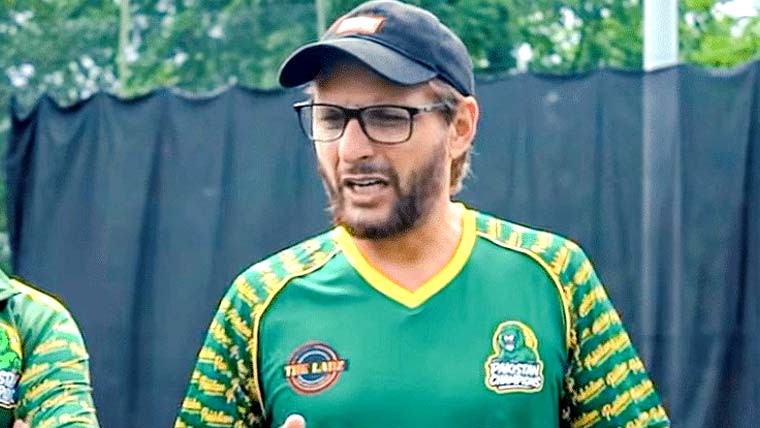ورلڈ چیمپئنز شپ آف لیجنڈز: پاک بھارت میچ منسوخ ہونے پر شاہد آفریدی کا ردعمل سامنے آگیا