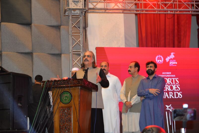 خیبر پختونخوا کے نوجوانوں میں ٹیلنٹ کی کمی نہیں ہے ; علی امین گنڈاپور