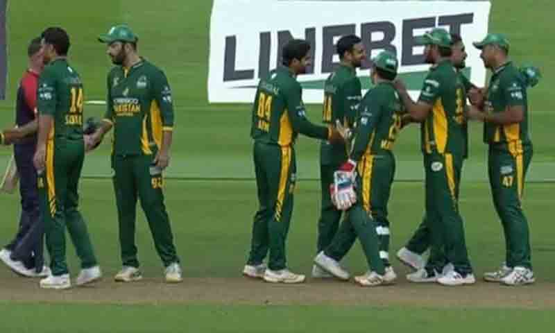 ورلڈ چیمپیئن شپ آف لیجنڈز 2025: پاکستان چیمپیئنز نے انگلینڈ کو 5 رنز سے شکست دیدی
