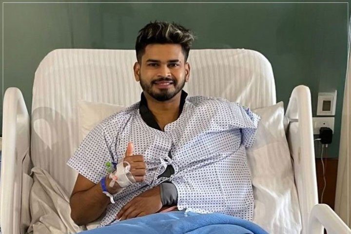 شریاس ائیر کا انجری کے بعد اسپتال سے مداحوں کےلئے پیغام