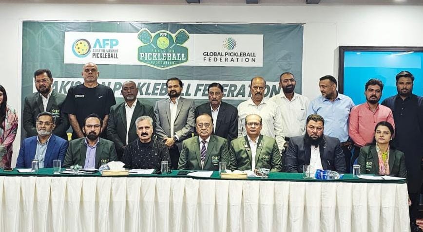 پاکستان پکل بال فیڈریشن کی جنرل کونسل میٹنگ،نئے عہدے داروں کا اعلان