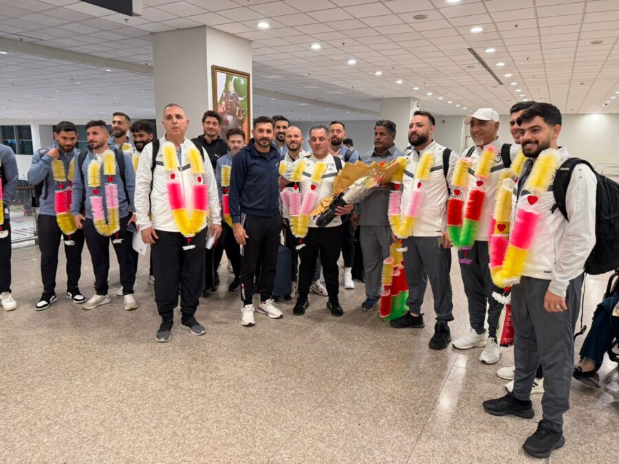 شام کی ٹیم کوالیفائی رائونڈ کا میچ کھیلنے کے لئے اسلام آباد پہنچ گئی