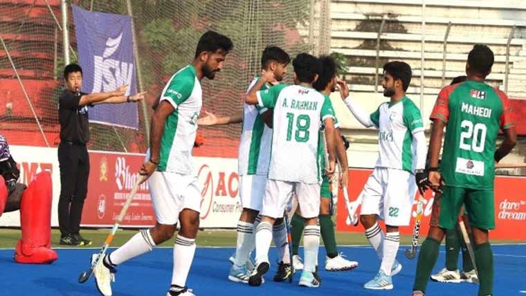 پاکستان نے ہاکی ورلڈکپ کوالیفائرز میں رسائی حاصل کرلی