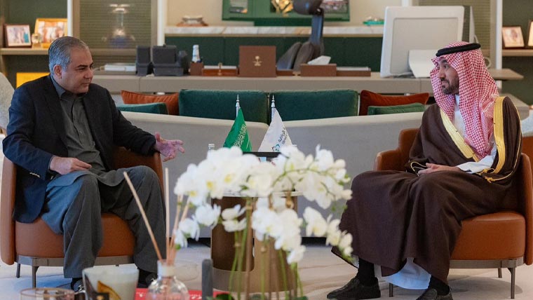 چیئرمین پی سی بی کی سعودی وزیر کھیل سے ملاقات