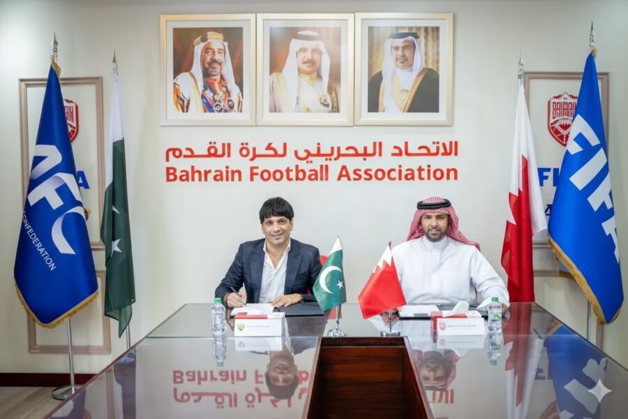 پی ایف ایف، بحرین ایف اے کا تکنیکی اور ویمنز فٹبال کی ترقی کے لیے ایم او یو پر دستخط