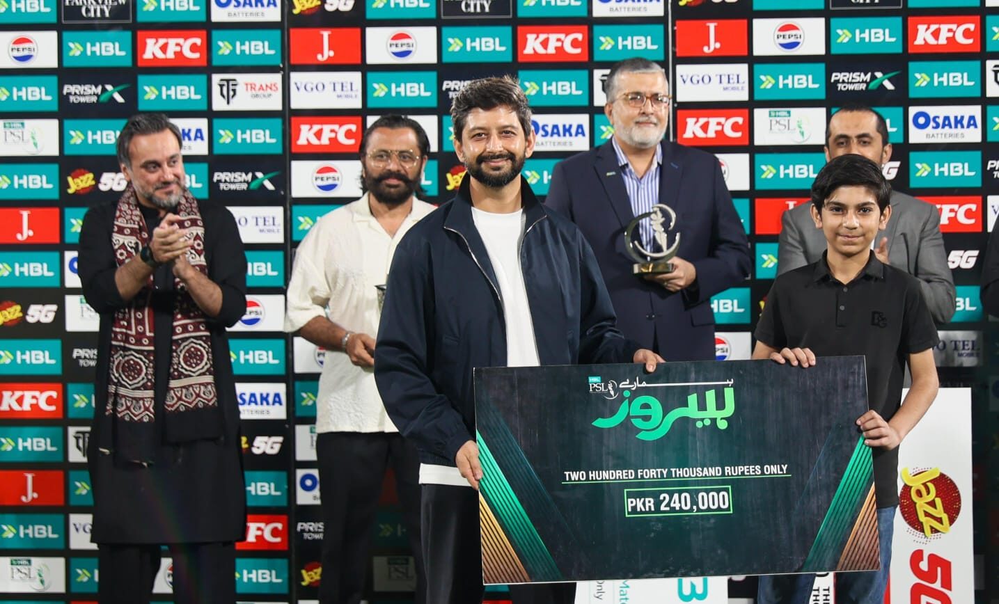 پاکستان اسپورٹس رائٹرز فیڈریشن کا اویس شہزاد کو ہمارے ہیروز ایوارڈ ملنے پر مبارکباد