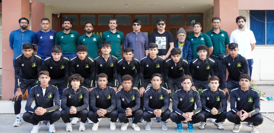 پاکستان فٹ بال کی نئی تاریخ: انڈر-16 قومی اسکواڈ یوئیفا ٹورنامنٹ کے لیے روانہ