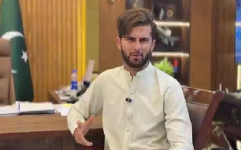 قومی کرکٹر شاہین آفریدی کا اپنے فینز کیلئے پیغام وائرل